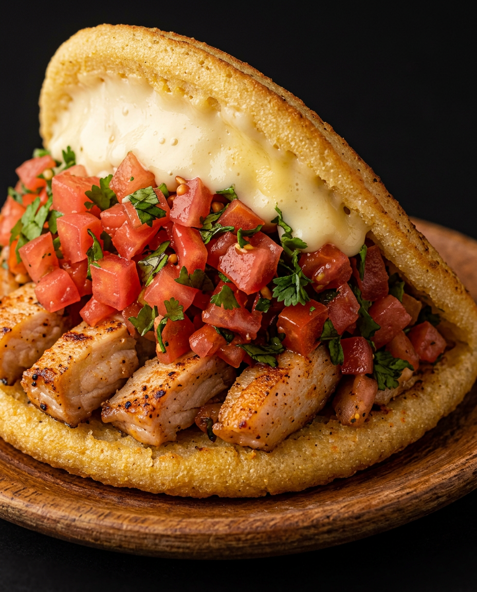 Arepa Pollo Asado