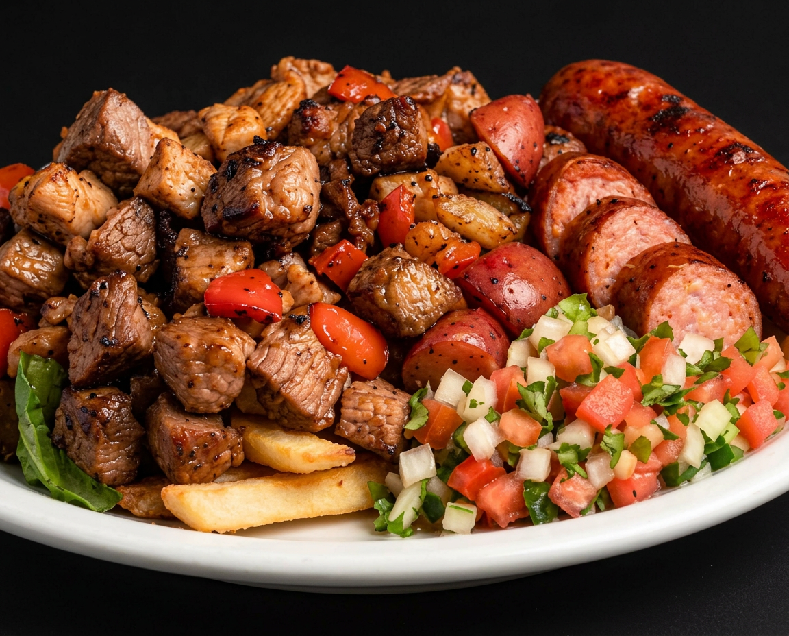 Parrilla mixta platter for two